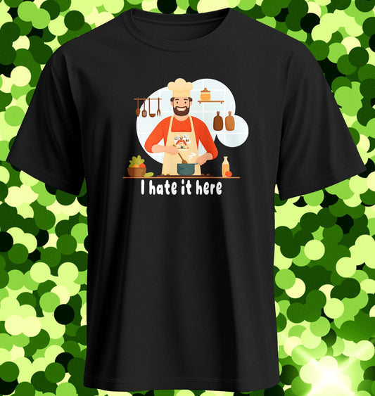 I hate it here - male - Shirt