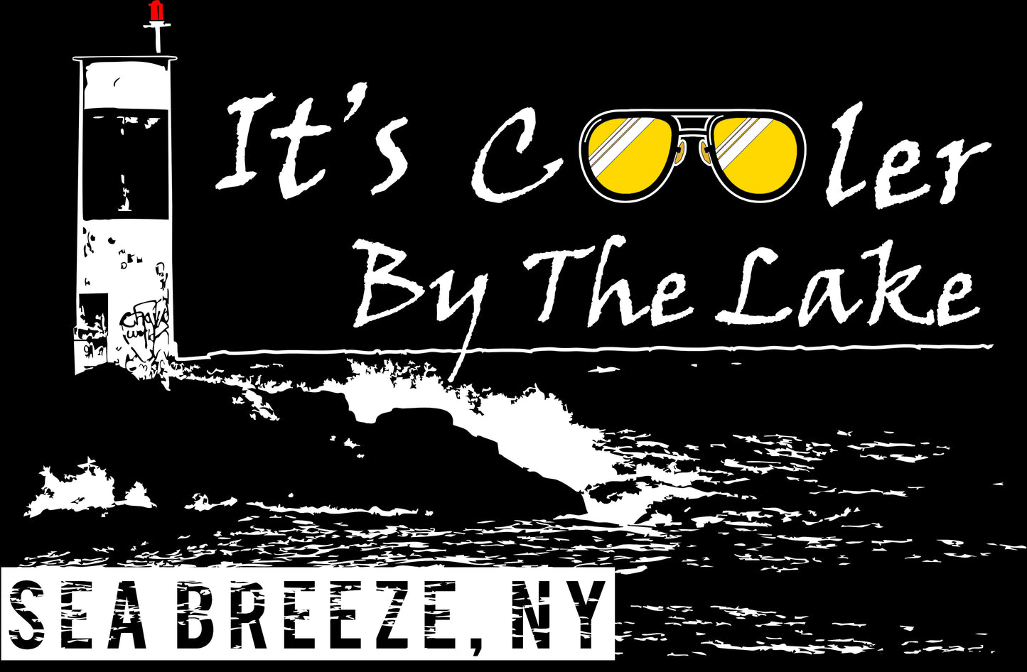 Sea Breeze, NY - It's Cooler By The Lake Shirt