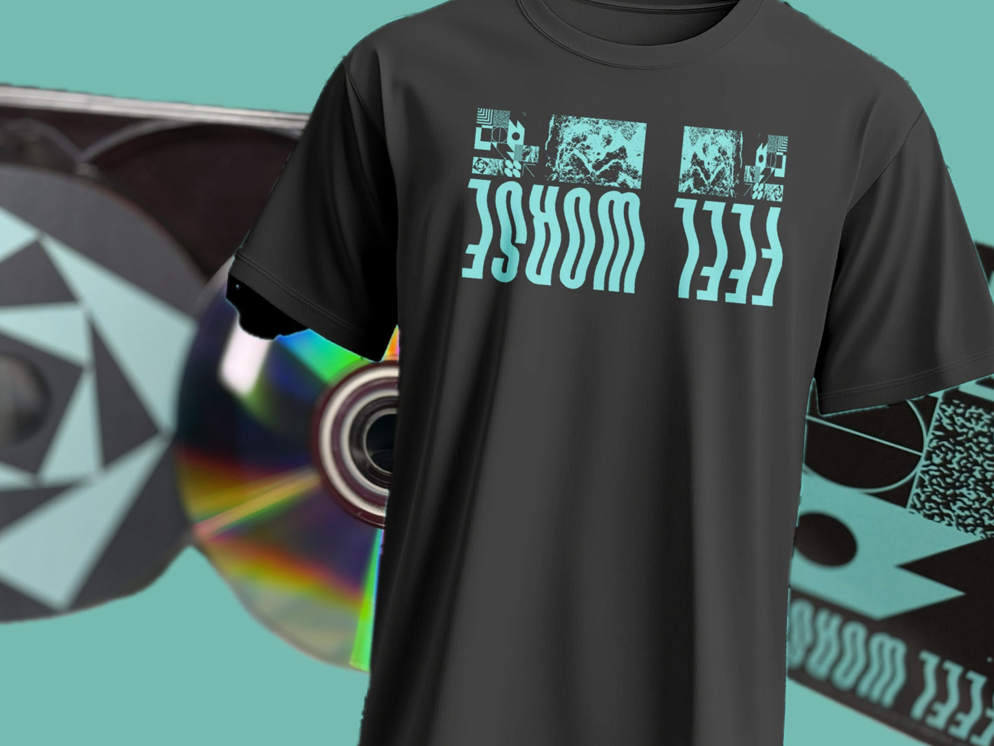 FEEL WORSE - CD / Shirt Bundle