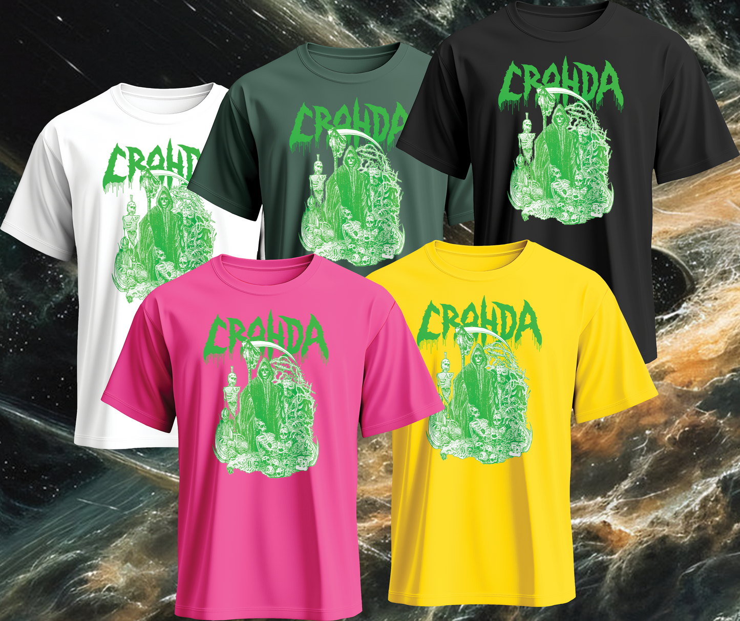 Crahda - Green Reaper Shirt