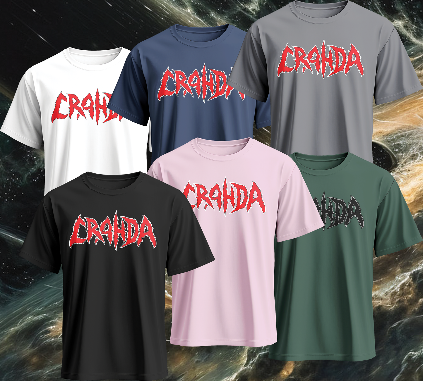 Crahda - Red Logo Shirt