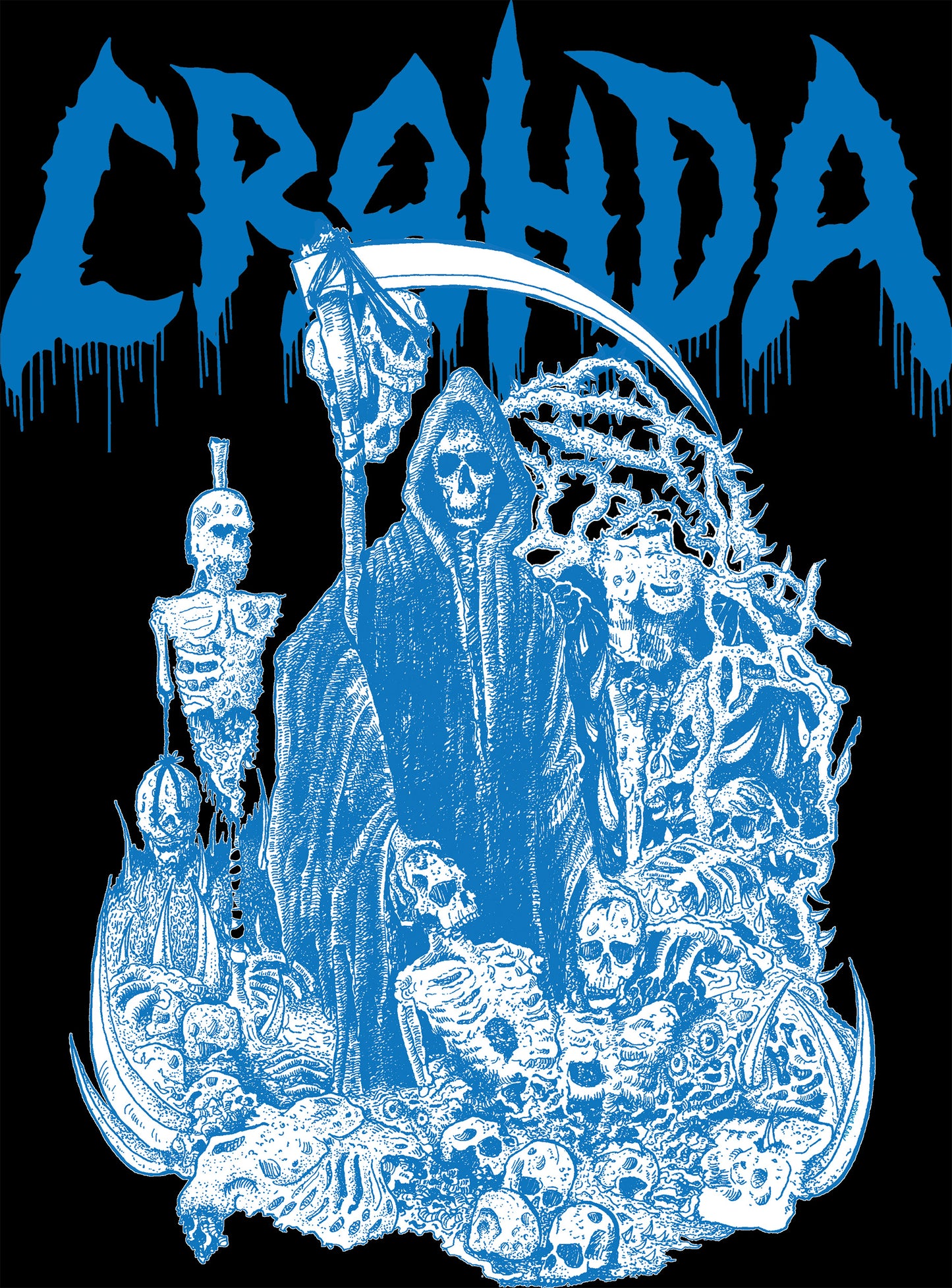 Crahda - Blue Reaper Shirt