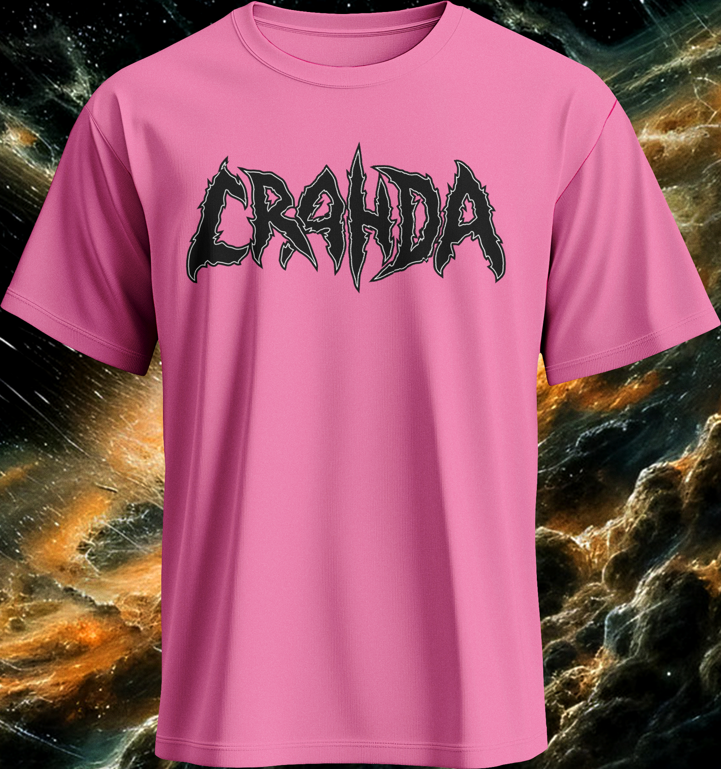 Crahda - Black Logo Shirt