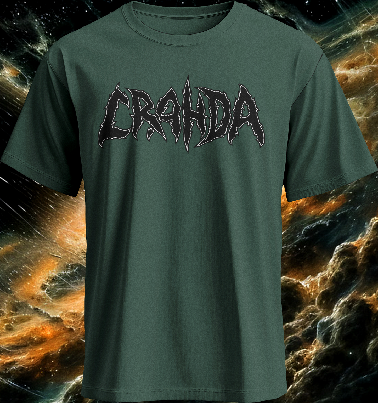Crahda - Black Logo Shirt