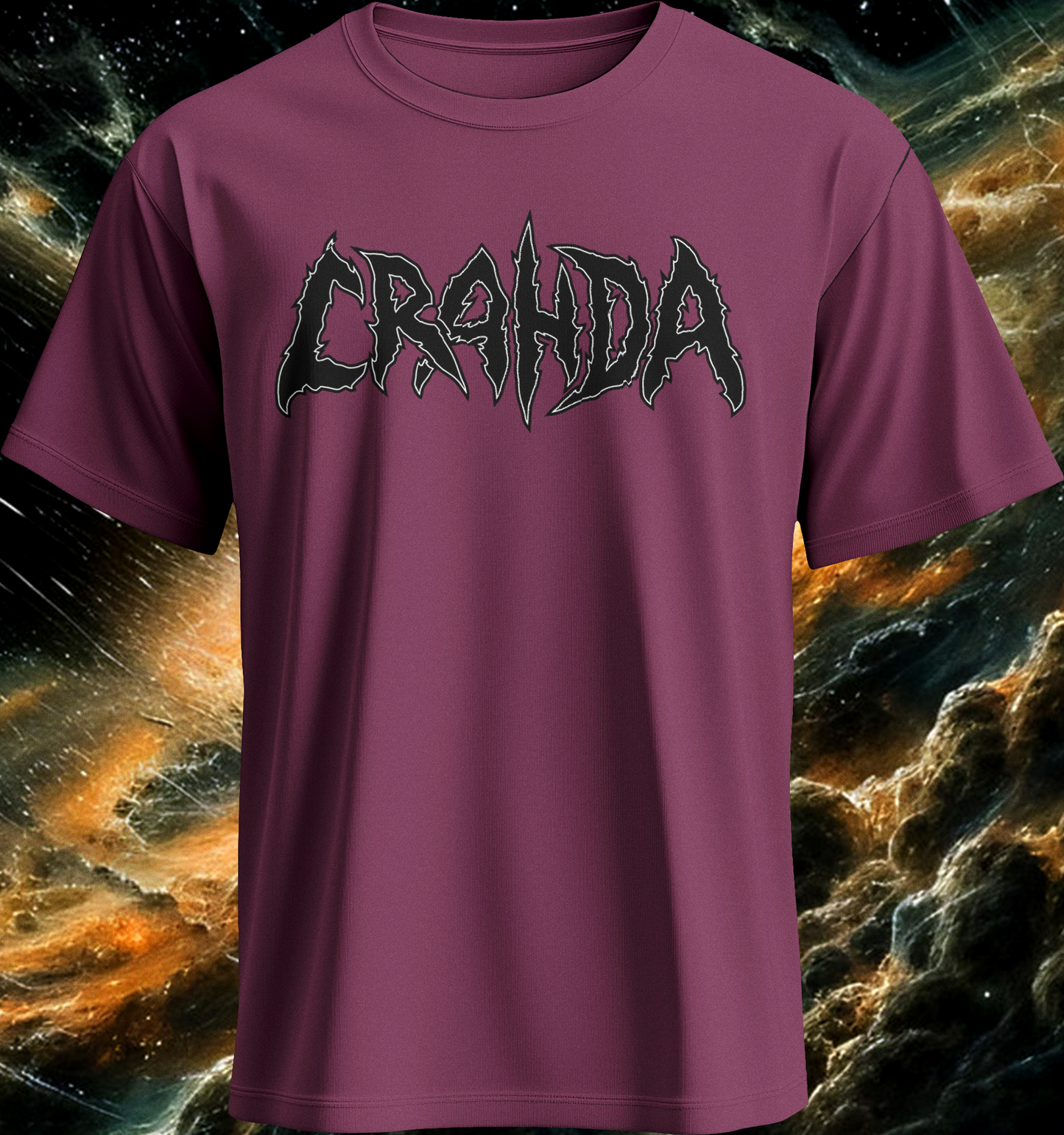 Crahda - Black Logo Shirt