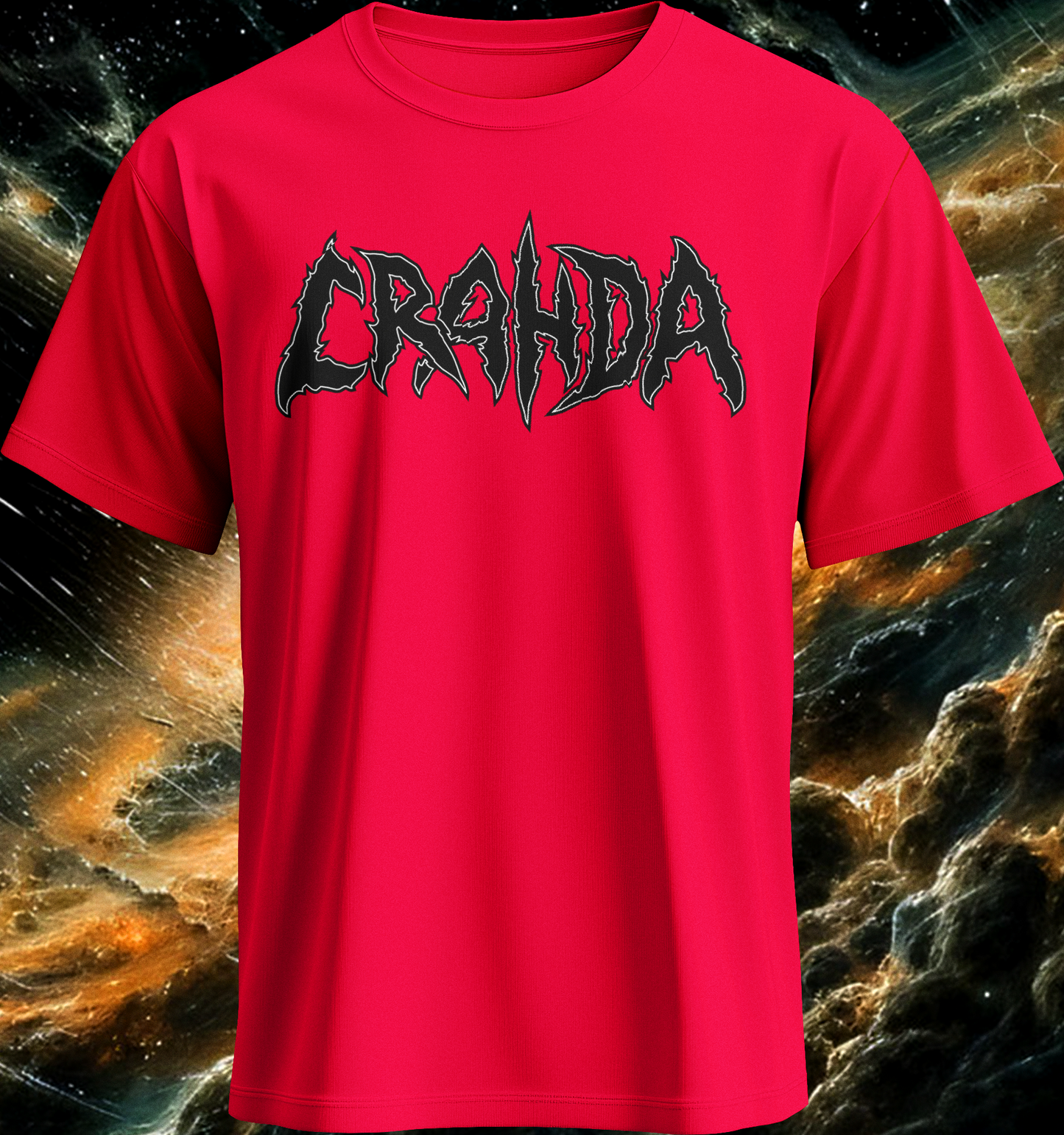 Crahda - Black Logo Shirt