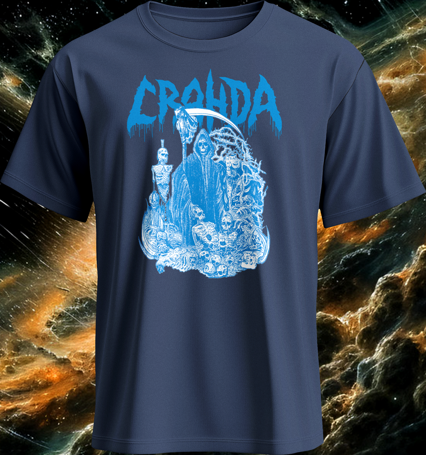 Crahda - Blue Reaper Shirt