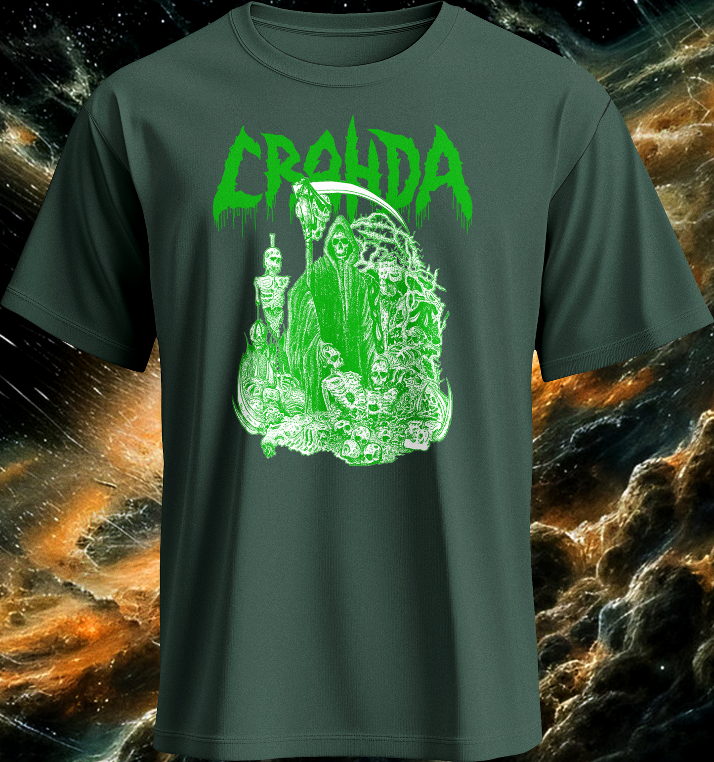 Crahda - Green Reaper Shirt