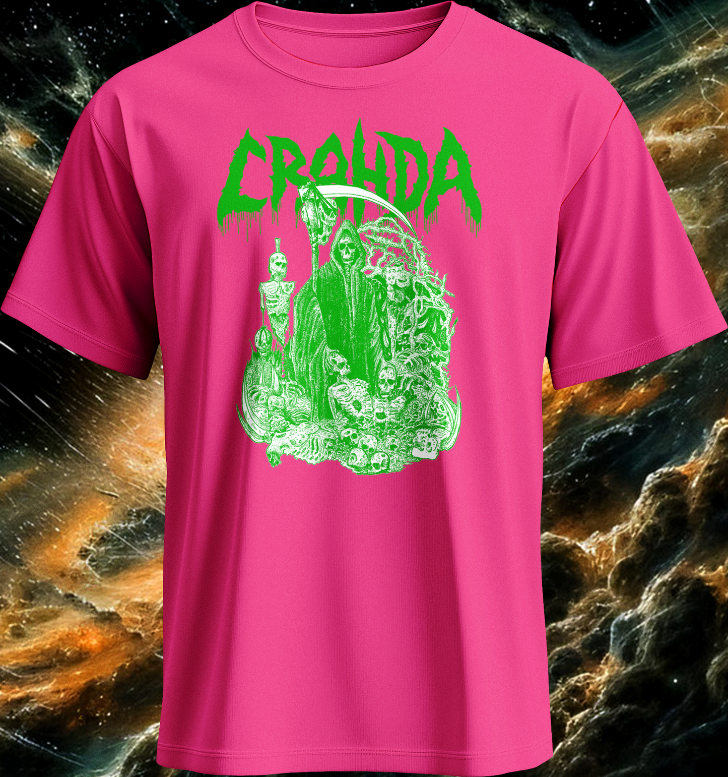Crahda - Green Reaper Shirt