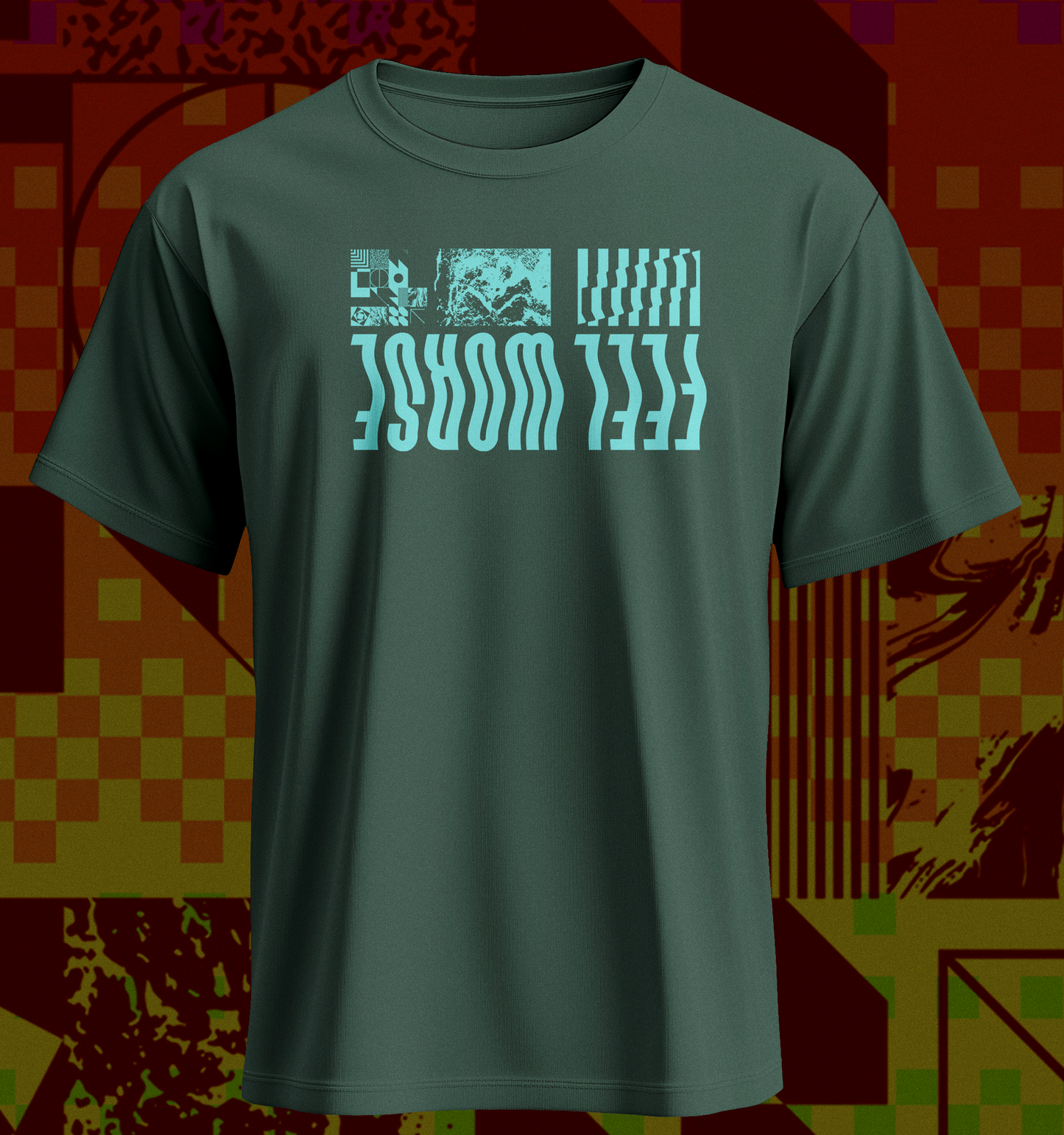 Feel Worse - Upside Down Shirt