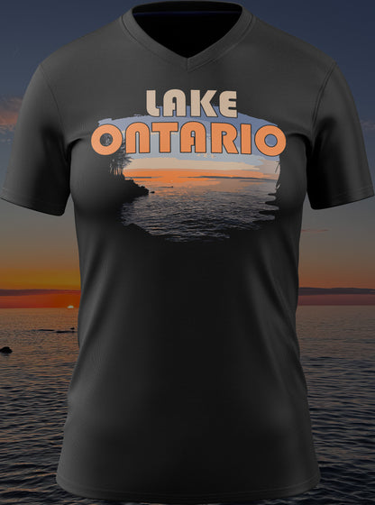 Lake Ontario - Ladies V-Neck
