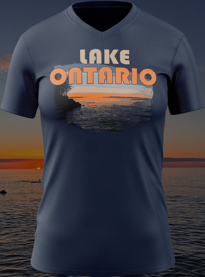 Lake Ontario - Ladies V-Neck