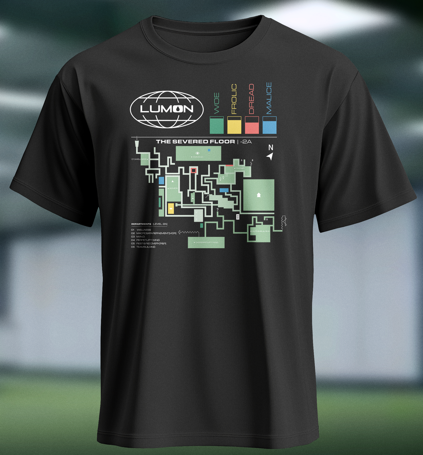 Lumon Map - Shirt